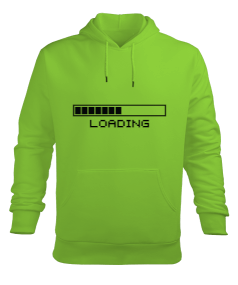 loading Erkek Kapüşonlu Hoodie Sweatshirt