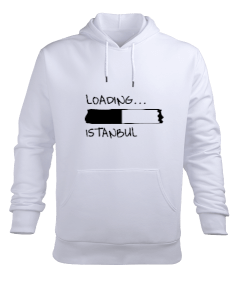 LOADING ISTANBUL Erkek Kapüşonlu Hoodie Sweatshirt