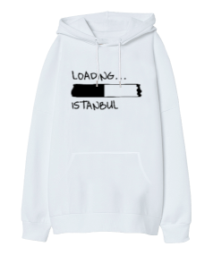 Loading İstanbul Oversize Unisex Kapüşonlu Sweatshirt