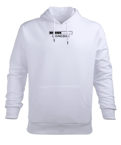 Loading Yazılı Sweatshirt Erkek Kapüşonlu Hoodie Sweatshirt