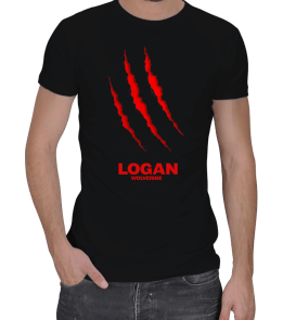 LOGAN Wolverine Erkek Regular Kesim Tişört