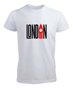 London City Tee Beyaz Erkek Tişört