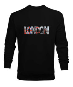 LONDON tasarımlı Erkek Sweatshirt