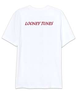 Looney Tunes Bugs Bunny Beyaz Oversize Unisex Tişört