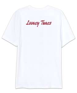 Looney Tunes Daffy Beyaz Oversize Unisex Tişört