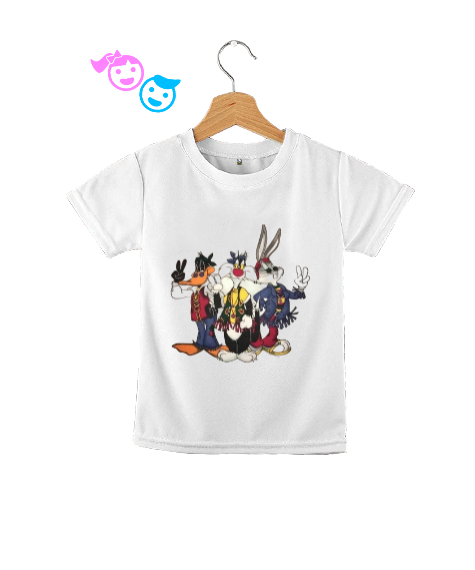 Tisho - Looney Tunes Kid Beyaz Çocuk Unisex