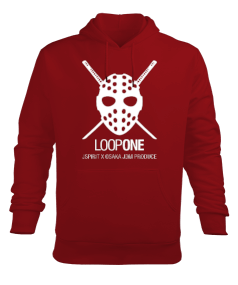 Loopone Kanjo Erkek Kapüşonlu Hoodie Sweatshirt