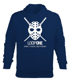 Loopone Kanjo Erkek Kapüşonlu Hoodie Sweatshirt