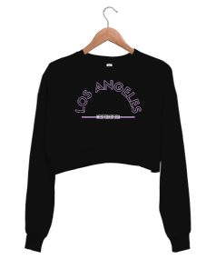 Los Angeles Kadın Crop Sweatshirt