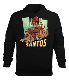 Los Santos Erkek Kapüşonlu Hoodie Sweatshirt