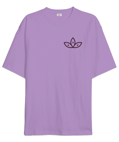 Tisho - Lotus Lila Oversize Unisex Tişört