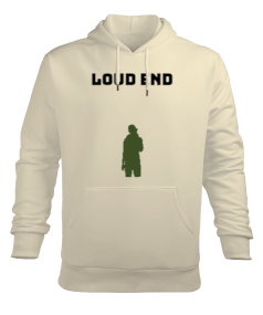 LOUD END Erkek Kapüşonlu Hoodie Sweatshirt