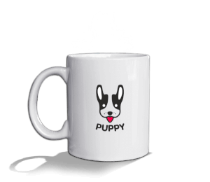 LOVE ANIMALS PUPPY DOG HAYVANLARI SEV YAVRU KÖPEK KAHVE - ÇAY KUPA MUG BARDAK Beyaz Kupa Bardak