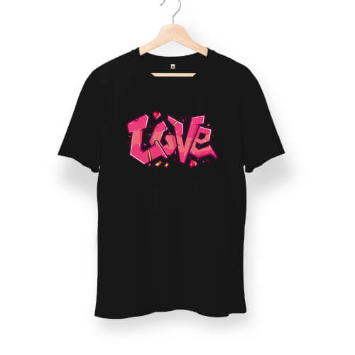 Love Graffiti Unisex Kısa Kol Tişört