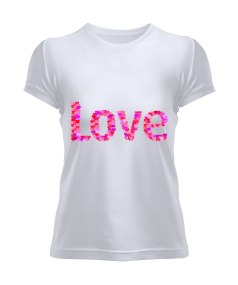 love kadın tshirt Kadın Tişört