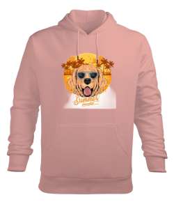 Love mom dövmeli golden Yavru Ağzı Erkek Kapüşonlu Hoodie Sweatshirt