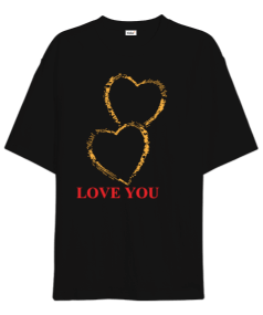 LOVE Oversize Unisex Tişört