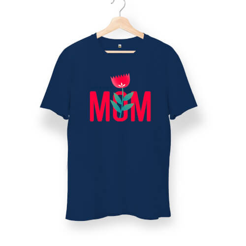 Love You Mom Unisex Kısa Kol Tişört