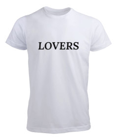 Lovers Basic White Erkek Tişört