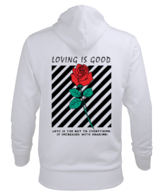 Loving is Good Sweathirt Erkek Kapüşonlu Hoodie Sweatshirt