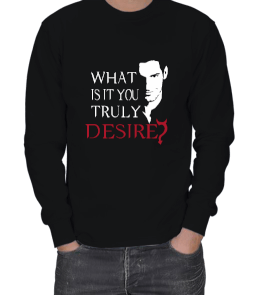 Lucifer desire ERKEK SWEATSHIRT