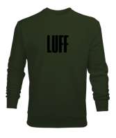 Luff Kamyon C Haki Yeşili Erkek Sweatshirt - Thumbnail