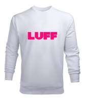 LUFF RUNNERS Y Beyaz Erkek Sweatshirt - Thumbnail