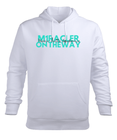 M1RACLER On The Way Erkek Kapüşonlu Hoodie Sweatshirt