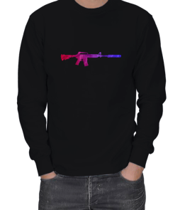 M4A1-S ERKEK SWEATSHIRT