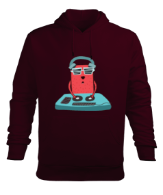 Make music Erkek Kapüşonlu Hoodie Sweatshirt