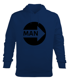 MAN Erkek Kapüşonlu Hoodie Sweatshirt