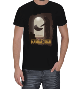 Mandalorian - Baby Yoda Erkek Tişört