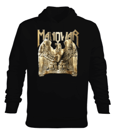 Manowar Erkek Kapüşonlu Hoodie Sweatshirt