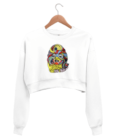 marilyn monroe Kadın Crop Sweatshirt