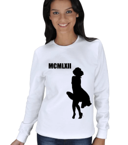 Marilyn Monroe KADIN SWEATSHIRT