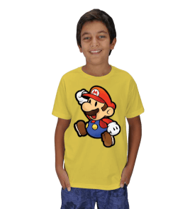 Mario Nostalji Çocuk Unisex