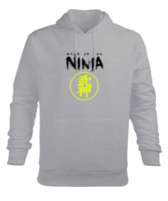 Mark OF NİNJA Erkek Kapüşonlu Hoodie Sweatshirt