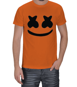 Marshmello Orange T-Shirt Erkek Tişört