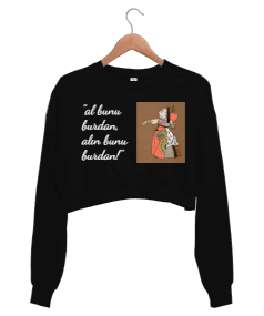 MASAL KİTABI Kadın Crop Sweatshirt