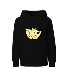 Maske desenli Çocuk Unisex Hoodie Kapüşonlu