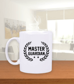 Master Guardian II Beyaz Kupa Bardak