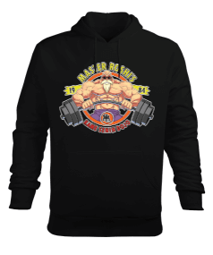 Master Roshi GYM Vücut Geliştirme Bodybuilding Fitness Tasarım Erkek Kapüşonlu Hoodie Sweatshirt