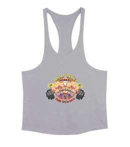 Master Roshi GYM Vücut Geliştirme Bodybuilding Fitness Tasarım Erkek Tank Top Atlet