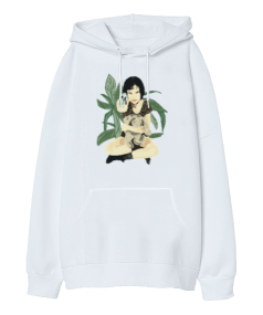 mathilda oversize sweatshirt Oversize Unisex Kapüşonlu Sweatshirt