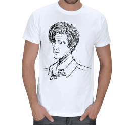 matt smith doctor who t-shirt Erkek Tişört