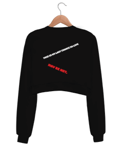 may be not. Kadın Crop Sweatshirt