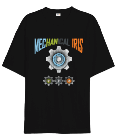 MECHANICAL IRIS Oversize Unisex Tişört