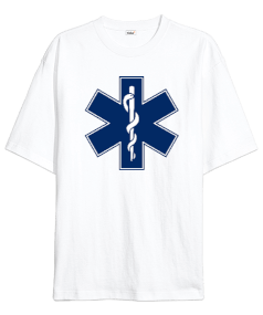 Medical V2 Blauart Oversize Unisex Tişört