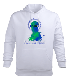 Medusa Snake God Tasarım Baskılı Erkek Kapüşonlu Hoodie Sweatshirt