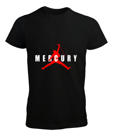 Tisho - Mercury Queen Siyah Erkek Tişört